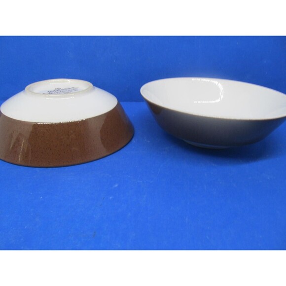 Mikasa Mediterrania Expresso Brown 6" Coupe Cereal Bowls  Bundle of 3 - Picture 6 of 10